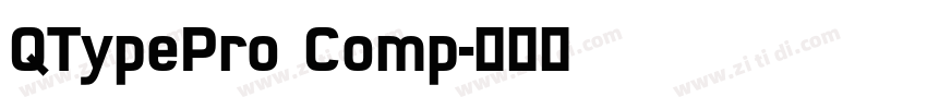 QTypePro Comp字体转换
